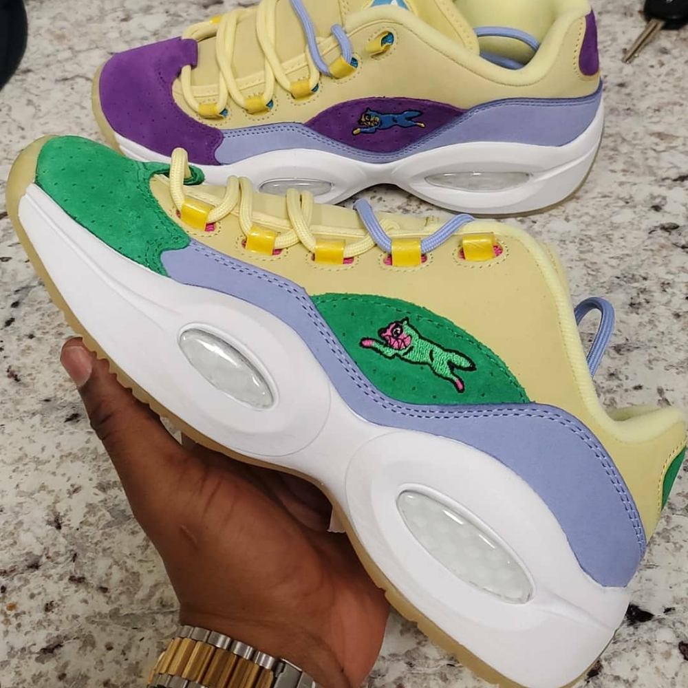 Reebok questions low ice-cream